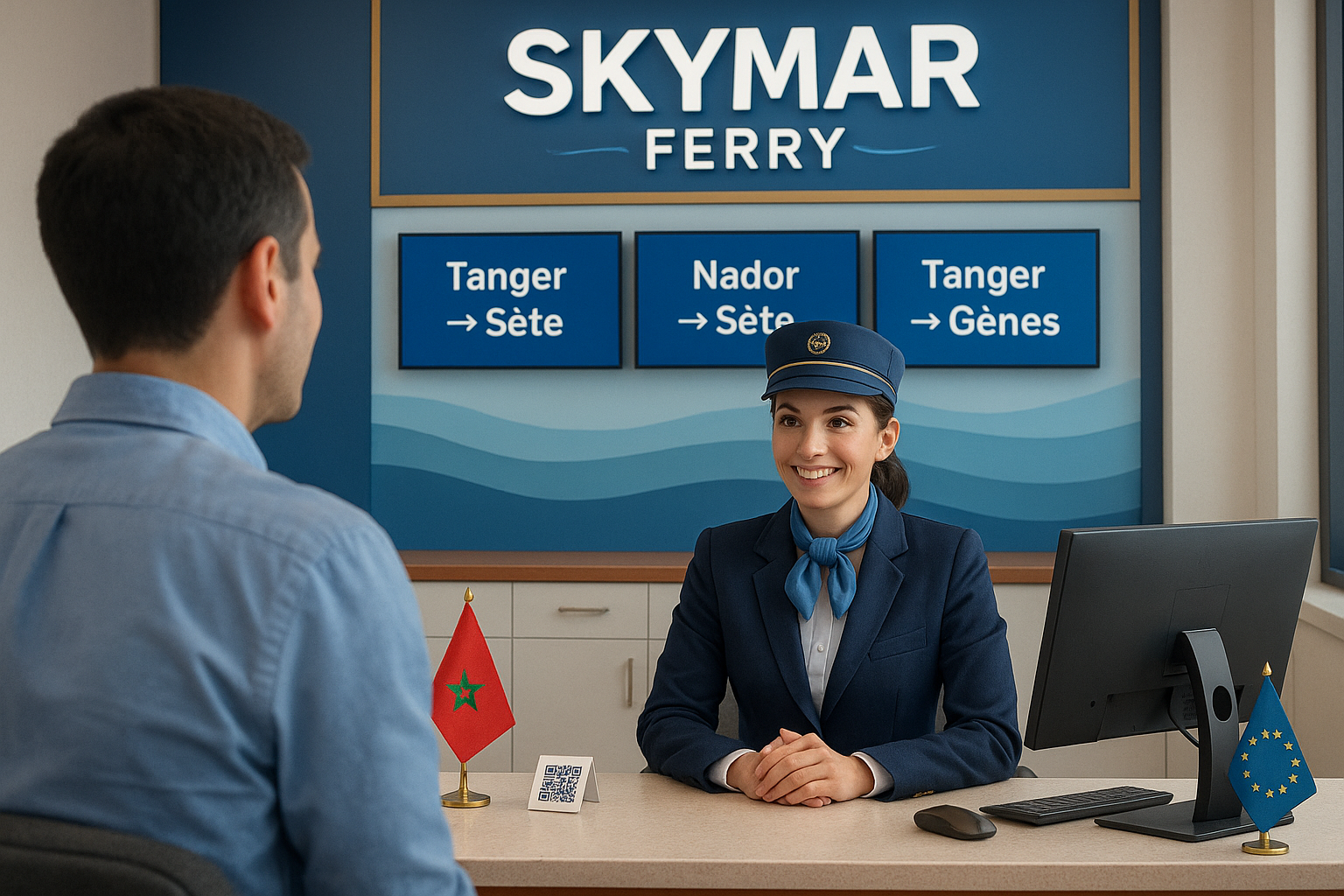 Support professionnel SkyMar Ferry - Assistance 24/7